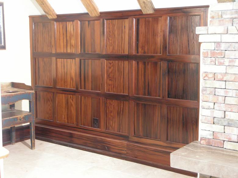 Picklewood Redwood Paneling